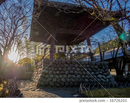 [伊豆]冬天修善寺風景[鐘樓] 38726201