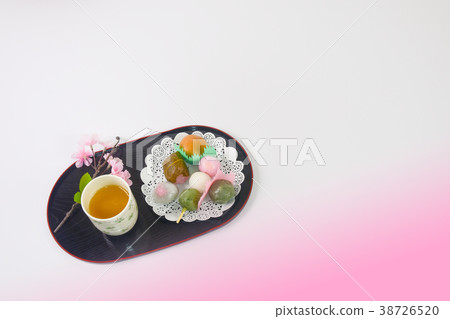Spring sweets and tea 38726520