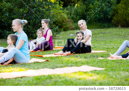 Yoga with children Yoga with children 38728015