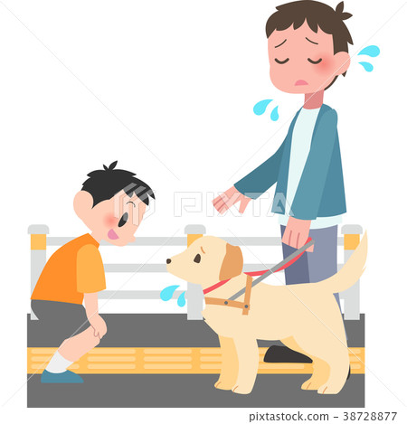 一個被導盲犬困擾的男人 38728877
