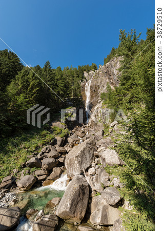 Waterfall Regina del Lago - Adamello Trento Italy 38729510
