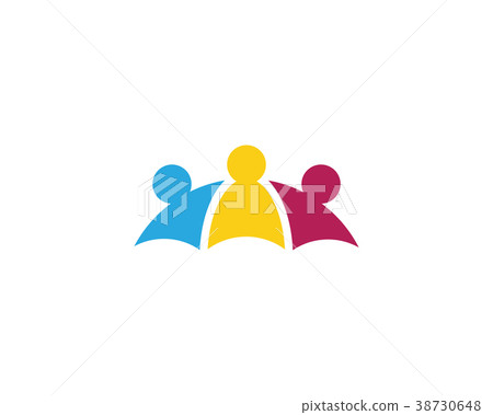 Community care Logo template vector icon Community care Logo template vector icon 38730648