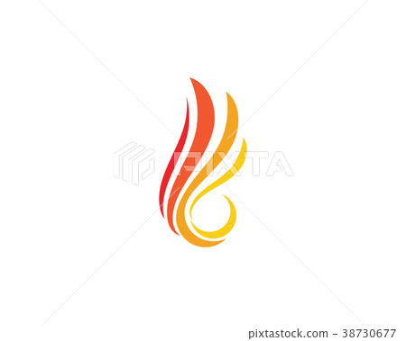 Fire flame Logo Template vector Fire flame Logo Template vector 38730677