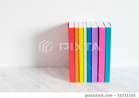 Colorful collection of the books Colorful collection of the books 38731105