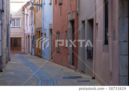 Beautiful old stone houses in Spain Beautiful old stone houses in Spain 38731629