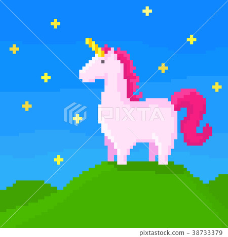 Unicorn on the hill 38733379