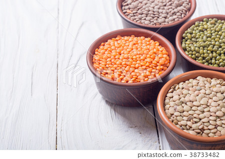 Mix of colorful lentil Mix of colorful lentil 38733482