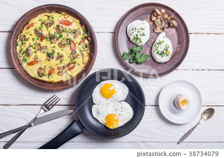 Various of cooking eggs Various of cooking eggs 38734079