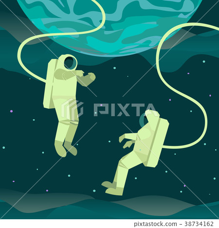 Outer space icon 38734162