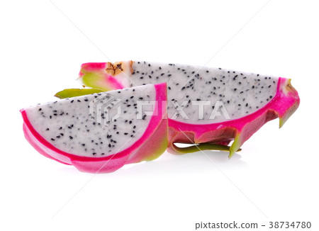 Dragon Fruit isolated on white background Dragon Fruit isolated on white background 38734780