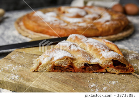 ensaimada, a pastry typical of Mallorca, Spain 38735883