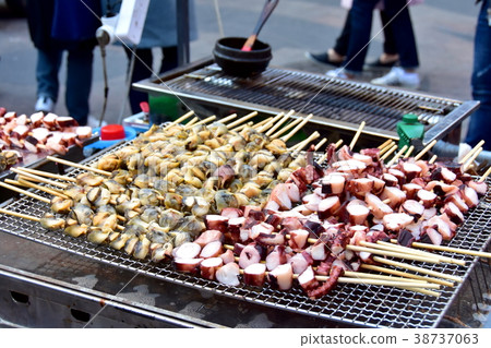 明洞的街頭美食 38737063