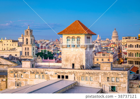 Havana, Cuba Skyline 38737121