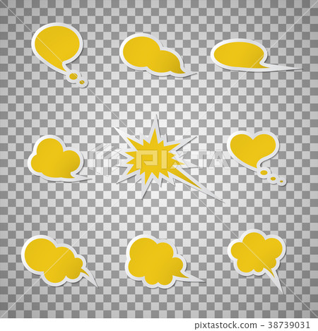 Speech bubbles Speech bubbles 38739031