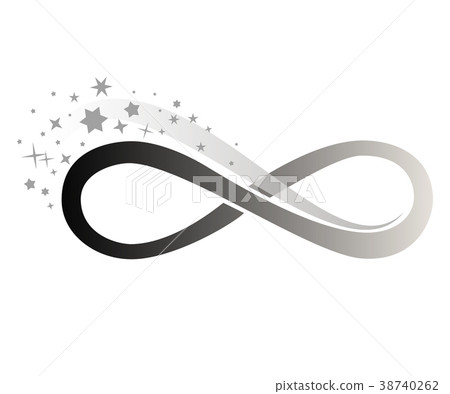 Limitless symbol icon. Vector graphic Limitless symbol icon. Vector graphic 38740262