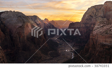 Zion National Park Sunset Zion National Park Sunset 38741031