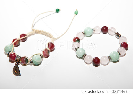 Stone Bracelet studio quality white background Stone Bracelet studio quality white background 38744631
