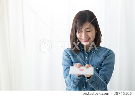牛仔襯衫女 牛仔襯衫女 38745106