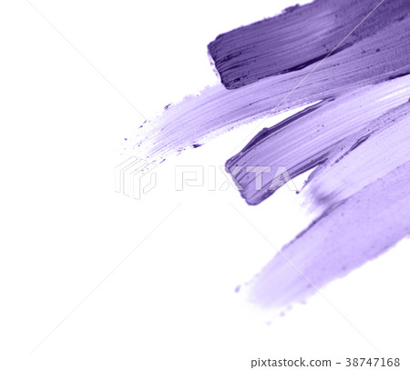 close up of ultra violet paint smear sample close up of ultra violet paint smear sample 38747168