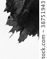 Texture abstract background ink style, black white 38751943