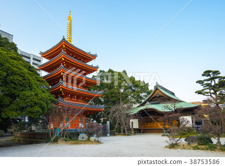 Tochoji Temple in Hakata, Fukuoka, Japan 38753586