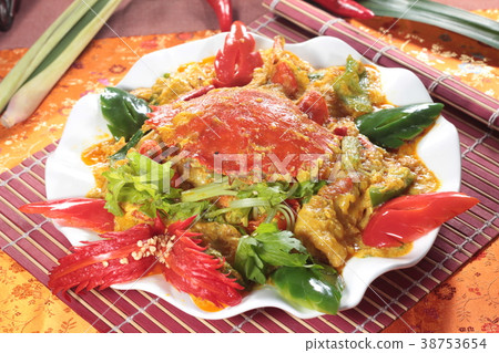 fried crab fried crab 38753654