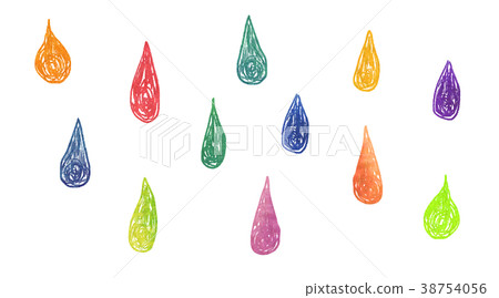 落下 雨滴 下雨 38754056