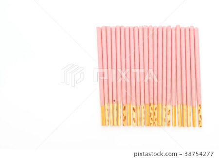biscuit stick with strawberry flavored biscuit stick with strawberry flavored 38754277