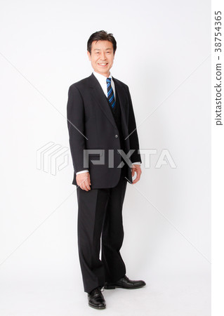 清爽50年代全長西裝身材猩紅色白色Y卹 清爽50年代全長西裝身材猩紅色白色Y卹 38754365