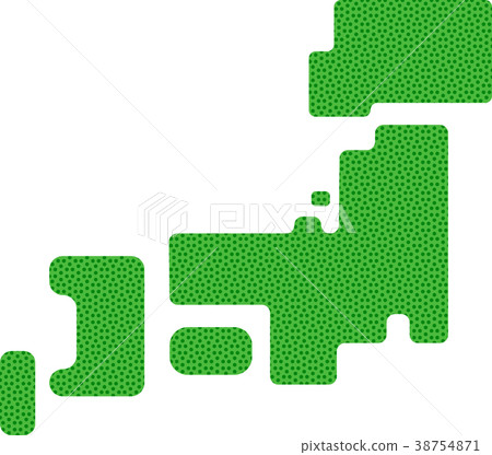 Japan Map Dot Pattern Japan Map Dot Pattern 38754871
