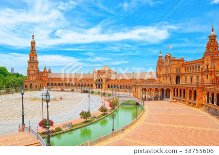 Square of the Spain 38755606