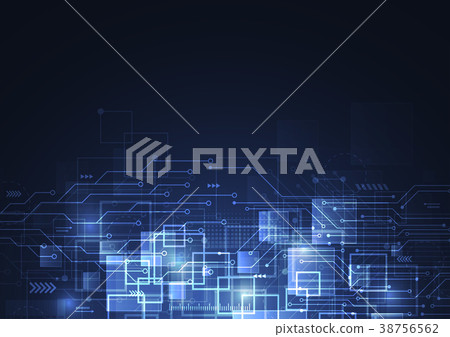 Abstract digital background with technology Abstract digital background with technology 38756562