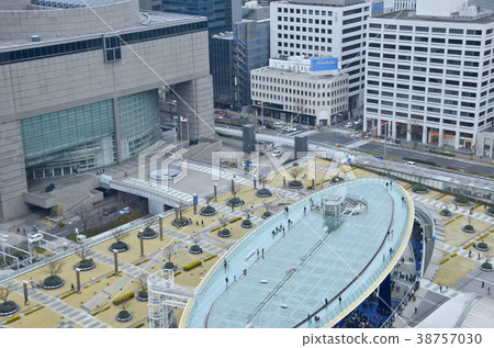Nagoya Sakae Oasis 21 and Aichi Arts Center 38757030