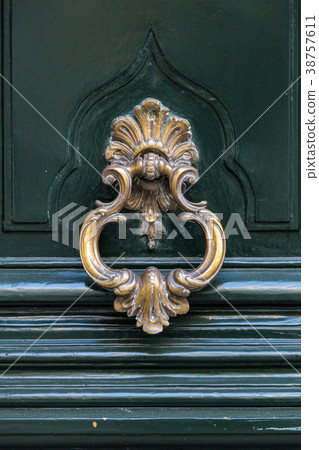 Vintage style of Bronze Antique door knocker Vintage style of Bronze Antique door knocker 38757611