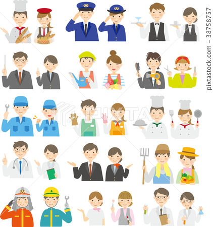Men and women by occupation 38758757
