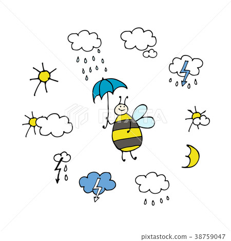 Weather forecast, icons set for your design 38759047