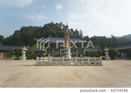 江原道平昌縣大山山Woljeongsa寺 38759596