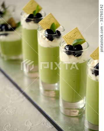 Matcha Bavarois Buffet（垂直位置） 38760142