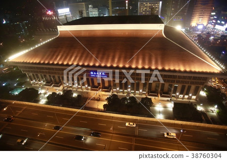 從台北駐地天空的夜視圖 從台北駐地天空的夜視圖 38760304