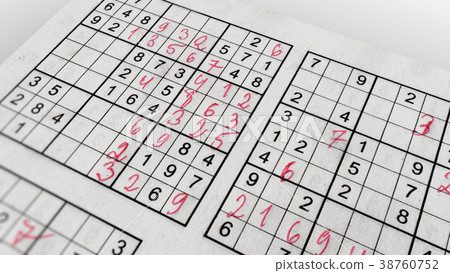 Sudoku Game with Puzzling Networks of Numbers 38760752