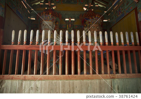 江原道平昌縣大山山Woljeongsa寺 38761424