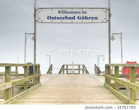 On the pier in Goehren. Close to the eastern coast 38761760