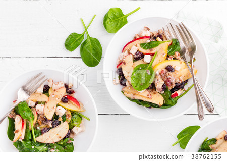 Healthy fruit and berry salad 38762155