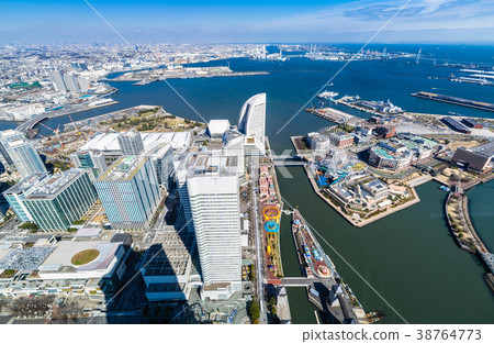 橫濱灣區港區未來全景 38764773