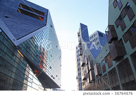 Modern architecture in Amsterdam, Netherlands 38764876