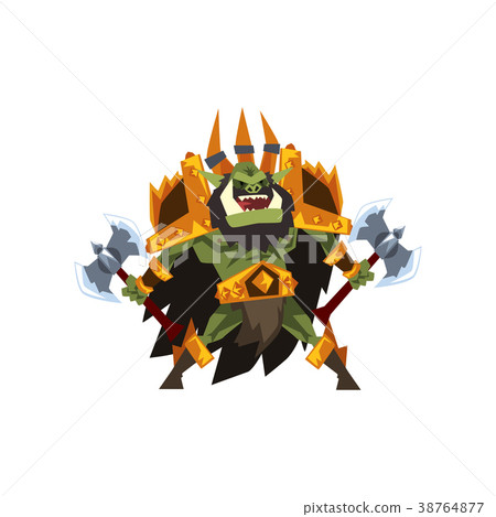 Powerful monstrous fantasy magical creature 38764877