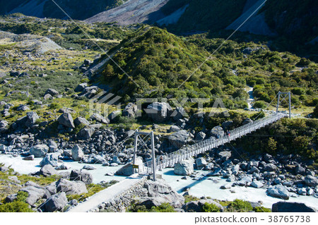 «新西蘭»庫克山胡克山谷軌道第一懸索橋 «新西蘭»庫克山胡克山谷軌道第一懸索橋 38765738