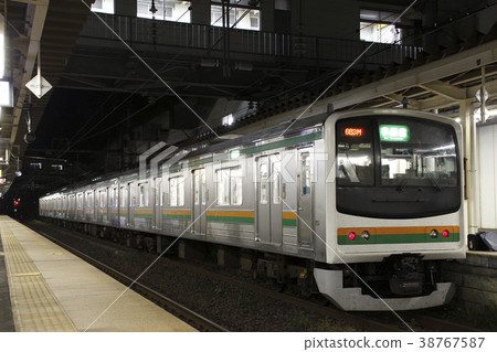 Utsunomiya Line 205 series (former Keiyo Line vehicle: Utsunomiya ⇔ Kuroiso) 38767587
