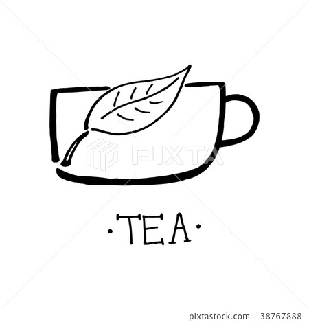 Design Tea Logos (emblems) In The Old Style With Ribbons. Vector  Illustration. Set On A White Background Royalty Free SVG, Cliparts,  Vectors, and Stock Illustration. Image 46525795.