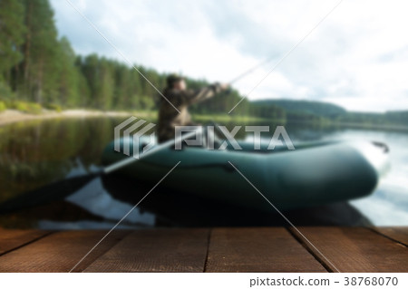 Young man fishing 38768070
